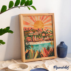 Diamond Painting - Bali Sonnenaufgang