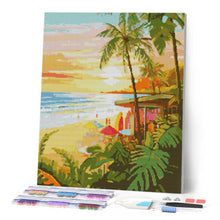 Laden Sie das Bild in den Galerie-Viewer, Diamond Painting - Surfclub – 40 x 50 cm auf Keilrahmen gespannt