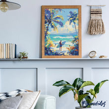 Laden Sie das Bild in den Galerie-Viewer, Diamond Painting - Sonniger Strandtag