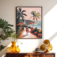 Laden Sie das Bild in den Galerie-Viewer, Diamond Painting - Küstenspaziergang