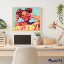 Laden Sie das Bild in den Galerie-Viewer, Diamond Painting - Helles Lachen