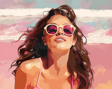 Laden Sie das Bild in den Galerie-Viewer, Diamond Painting - Freude am Strand