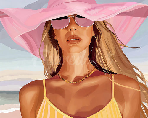 Diamond Painting - Sonnentags-Charme