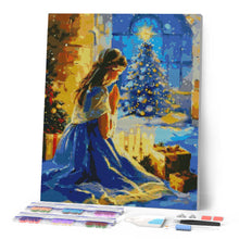Laden Sie das Bild in den Galerie-Viewer, Diamond Painting - Weihnachtsabendgebet