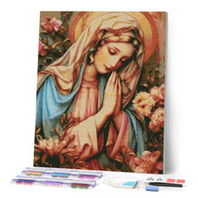 Laden Sie das Bild in den Galerie-Viewer, Diamond Painting - Gesegnete Jungfrau Maria