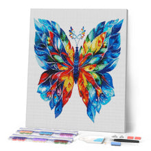 Laden Sie das Bild in den Galerie-Viewer, Diamond Painting - Künstlerischer Schmetterling