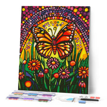 Laden Sie das Bild in den Galerie-Viewer, Diamond Painting - Mosaik-Schmetterling