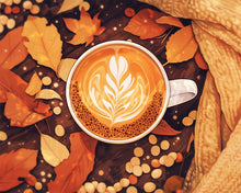 Laden Sie das Bild in den Galerie-Viewer, Diamond Painting - Gemütlicher Herbst-Latte