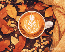 Laden Sie das Bild in den Galerie-Viewer, Diamond Painting - Gemütlicher Herbst-Latte
