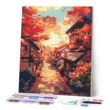 Laden Sie das Bild in den Galerie-Viewer, Diamond Painting - Herbststraße in Kyoto