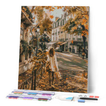 Laden Sie das Bild in den Galerie-Viewer, Diamond Painting - Herbsttag in der Stadt