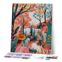Laden Sie das Bild in den Galerie-Viewer, Diamond Painting - Bunter Herbstgarten