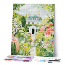 Laden Sie das Bild in den Galerie-Viewer, Diamond Painting - Haus im Garten