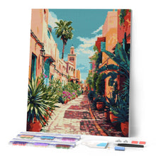 Laden Sie das Bild in den Galerie-Viewer, Diamond Painting - Marokkanische Gasse