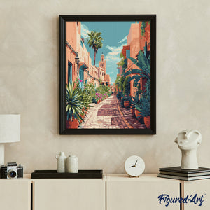 Diamond Painting - Marokkanische Gasse