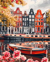 Laden Sie das Bild in den Galerie-Viewer, Diamond Painting - Grachten von Amsterdam