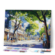 Laden Sie das Bild in den Galerie-Viewer, Diamond Painting - Lokale Marktstraße in Japan