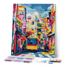 Laden Sie das Bild in den Galerie-Viewer, Diamond Painting - Tokio Stadtbus