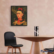 Laden Sie das Bild in den Galerie-Viewer, Diamond Painting - Frida - Selbstbildnis mit Affe 1940