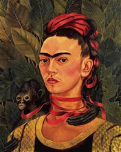 Laden Sie das Bild in den Galerie-Viewer, Diamond Painting - Frida - Selbstbildnis mit Affe 1940
