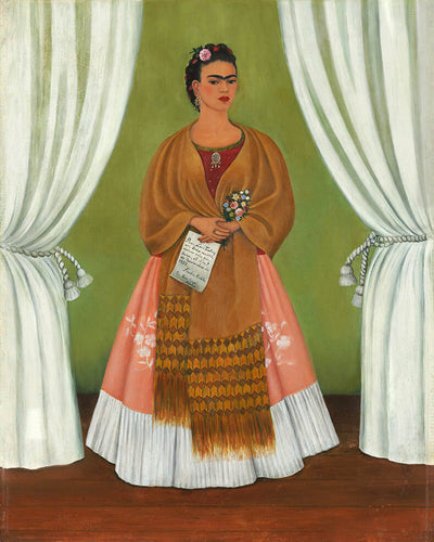 Diamond Painting - Frida - Selbstbildnis, Leo Trotzki gewidmet