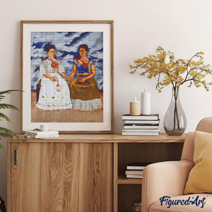 Diamond Painting - Frida - Die zwei Fridas