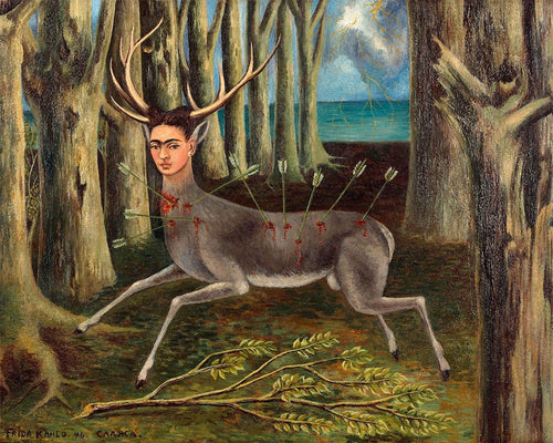 Diamond Painting - Frida - Der verwundete Hirsch
