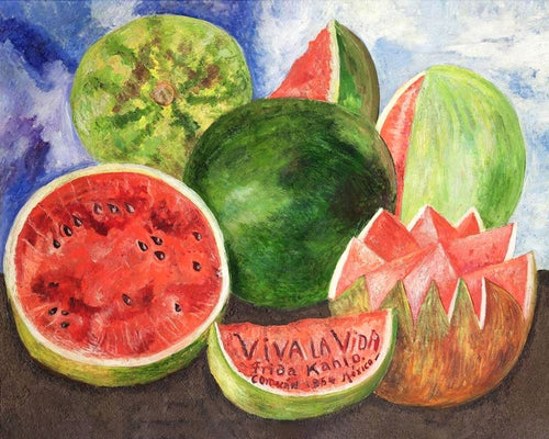 Diamond Painting - Frida - Es lebe das Leben, Wassermelonen
