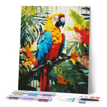 Laden Sie das Bild in den Galerie-Viewer, Diamond Painting - Tropischer Ara