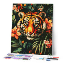 Laden Sie das Bild in den Galerie-Viewer, Diamond Painting - Tropischer Tiger