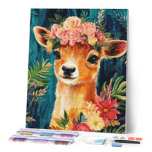 Laden Sie das Bild in den Galerie-Viewer, Diamond Painting - Blumenkitz