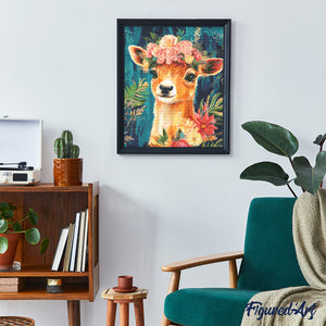 Diamond Painting - Blumenkitz