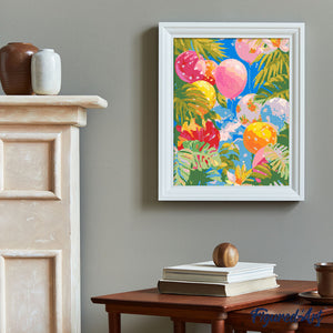 Diamond Painting - Dschungelballons
