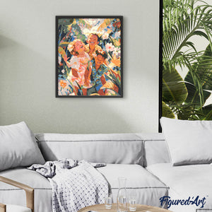 Diamond Painting - Tropische Kindheit