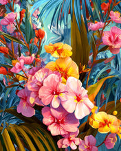 Laden Sie das Bild in den Galerie-Viewer, Diamond Painting - Tropische Orchideen