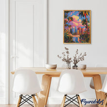 Laden Sie das Bild in den Galerie-Viewer, Diamond Painting - Dschungel trifft Stadt
