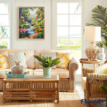 Laden Sie das Bild in den Galerie-Viewer, Diamond Painting - Tropischer Wasserfall