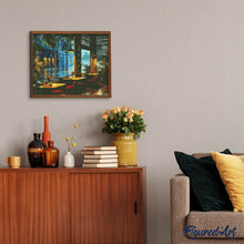Laden Sie das Bild in den Galerie-Viewer, Diamond Painting - Regentag-Café