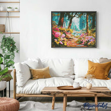 Laden Sie das Bild in den Galerie-Viewer, Diamond Painting - Wildblumenbach