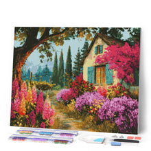 Laden Sie das Bild in den Galerie-Viewer, Diamond Painting - Lebendiger Vorgarten