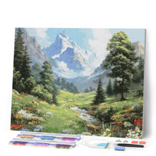 Laden Sie das Bild in den Galerie-Viewer, Diamond Painting - Gletscherbach