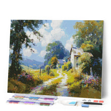 Laden Sie das Bild in den Galerie-Viewer, Diamond Painting - Blühender Landweg