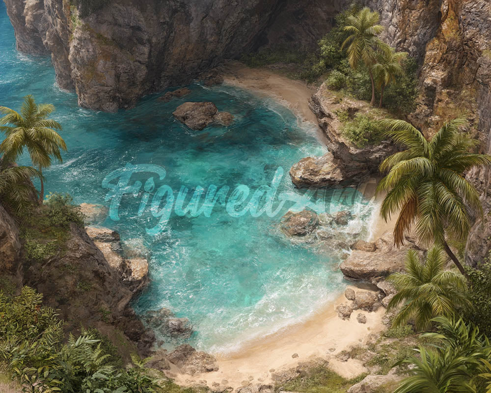 Diamond Painting - Die versteckte Bucht