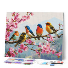 Laden Sie das Bild in den Galerie-Viewer, Diamond Painting - Die Band der Singvögel