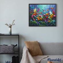 Laden Sie das Bild in den Galerie-Viewer, Diamond Painting - Bunter Schmetterlingsgarten