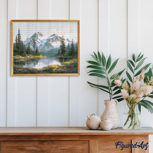 Diamond Painting - Alpensee
