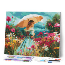 Laden Sie das Bild in den Galerie-Viewer, Diamond Painting - Dame der Wildblumen