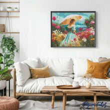 Laden Sie das Bild in den Galerie-Viewer, Diamond Painting - Dame der Wildblumen
