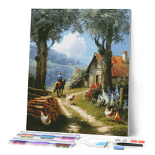 Laden Sie das Bild in den Galerie-Viewer, Diamond Painting - Ländliches Farmleben