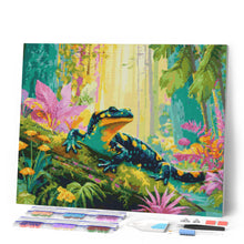Laden Sie das Bild in den Galerie-Viewer, Diamond Painting - Wald-Salamander